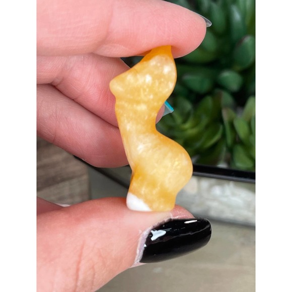 Mini Goddess body carving / sculpture crystal - Picture 5 of 6